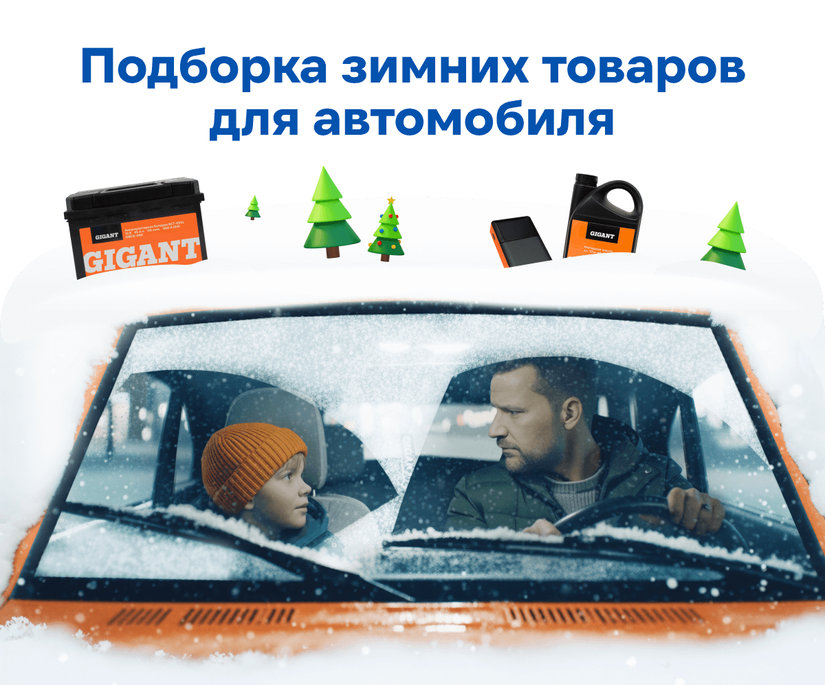 Зимние автотовары GIGANT