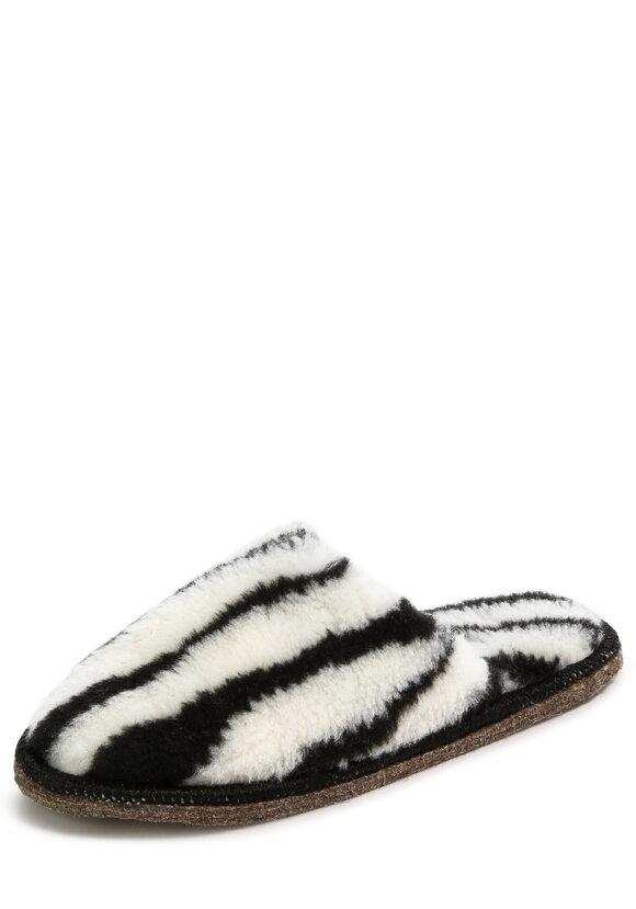 Тапочки из овечьей шерсти 