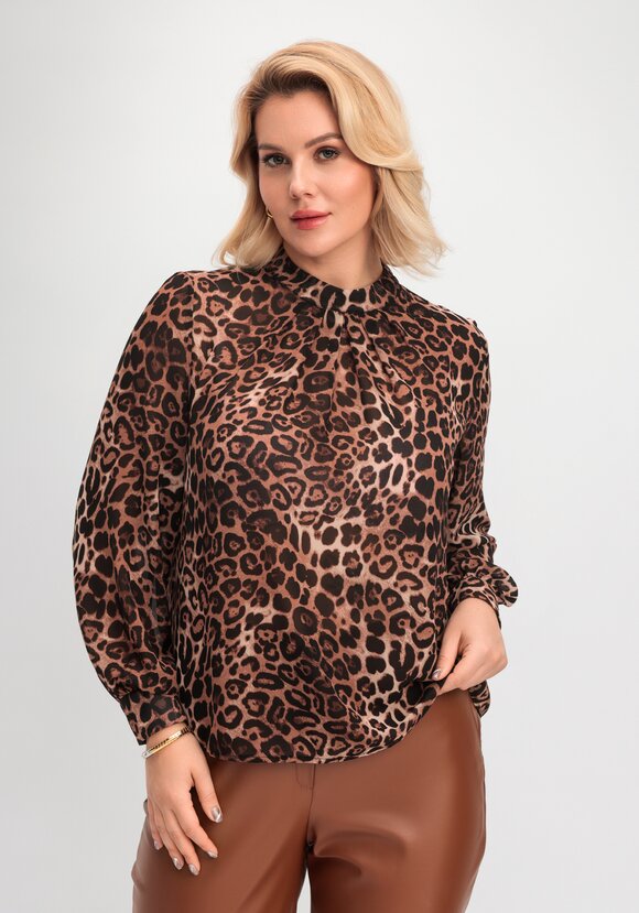 Блуза с принтом 