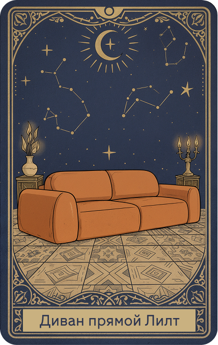 Диван прямой Лилт