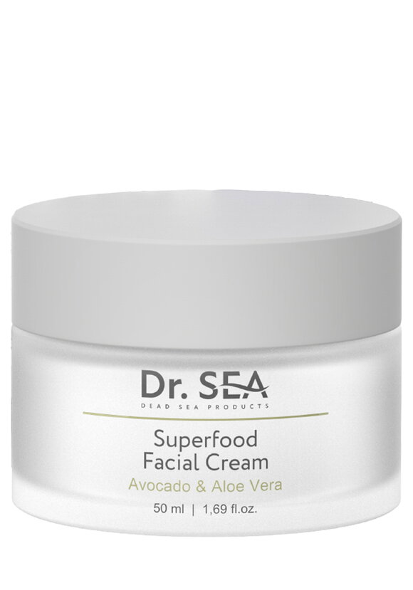 Крем для лица с авокадо и алое для увлажнения