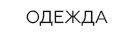 Одежда