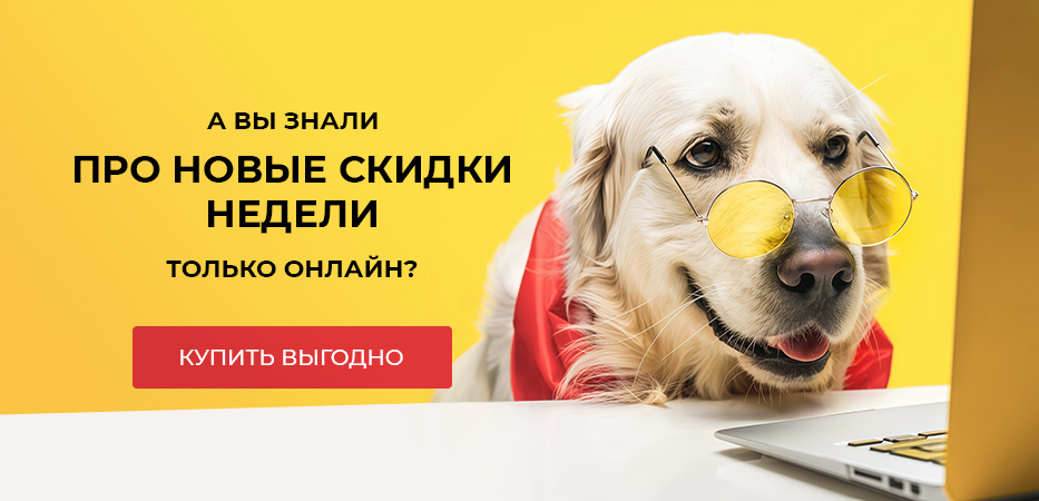 Такие скидки - только на сайте