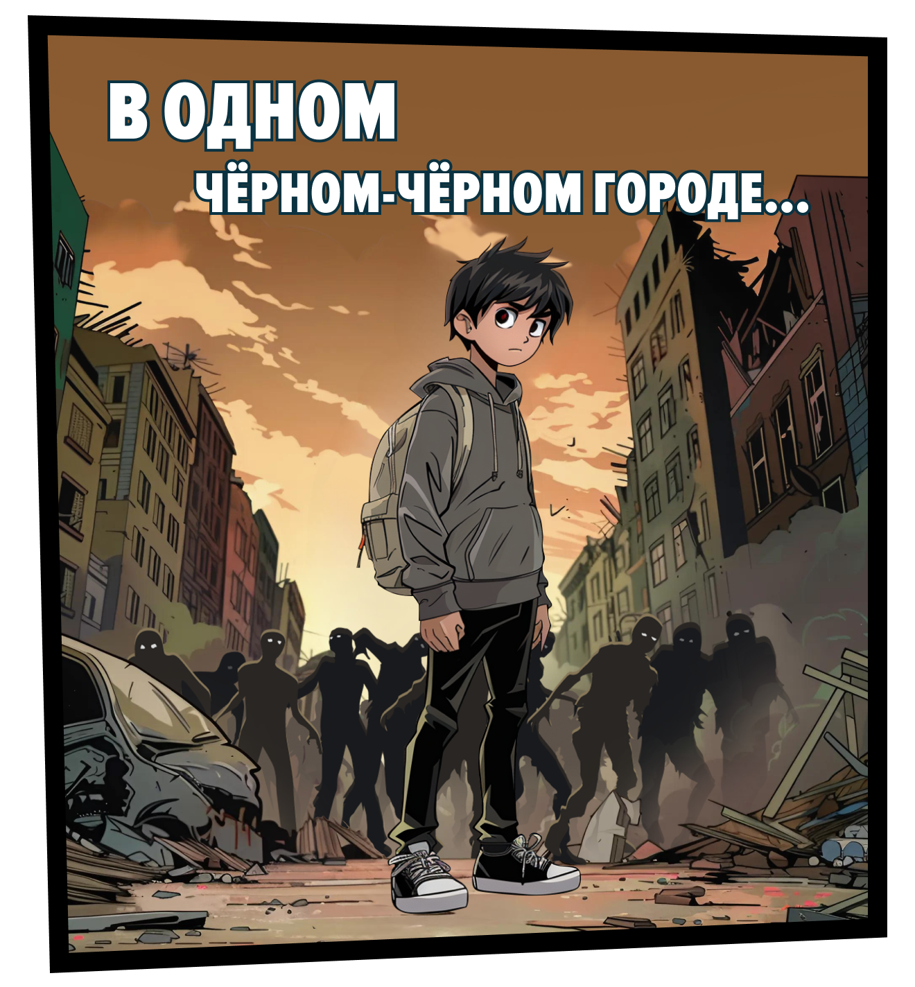 В одном чёрном-чёрном городе…