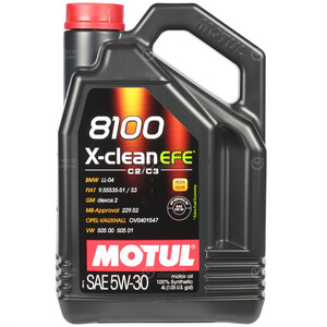 Motul 8100 X-clean EFE 5W-30, 4 л