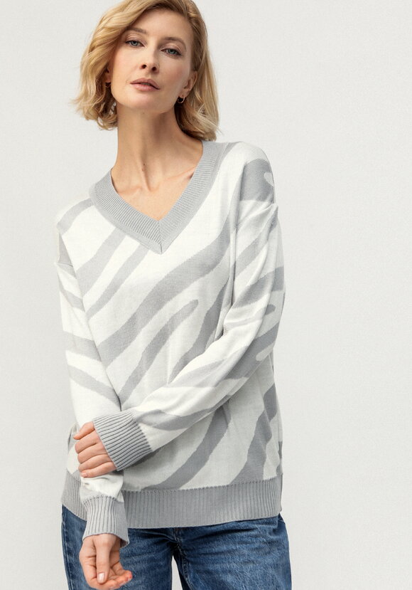 Джемпер с принтом 