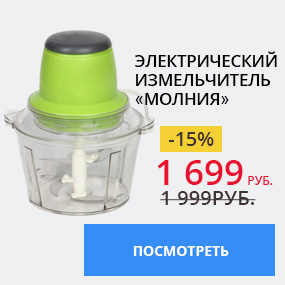Электрический измельчитель «Молния»