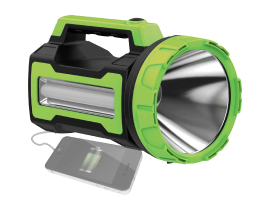 Аккумуляторный фонарь PREMIUM 10W LED, 3 режима