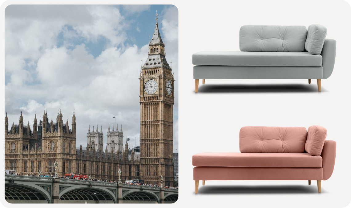 ☕ Остановка [Англия]: кушетка Норфолк