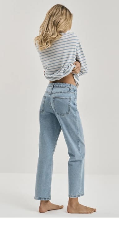 Джинсы STRAIGHT CROP