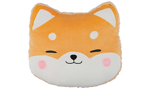 Подушка мордочка Сиба-ину