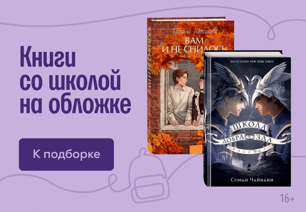 Книги со школой на обложке