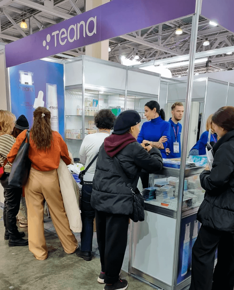 ИННОВАЦИОННЫЕ СЕРИИ TEANA на выставке InterCHARM 2023