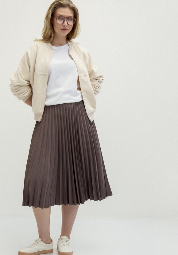 Юбка-гофре прямая 