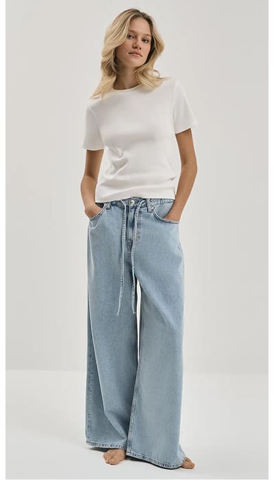 Джинсы WIDE LEG
