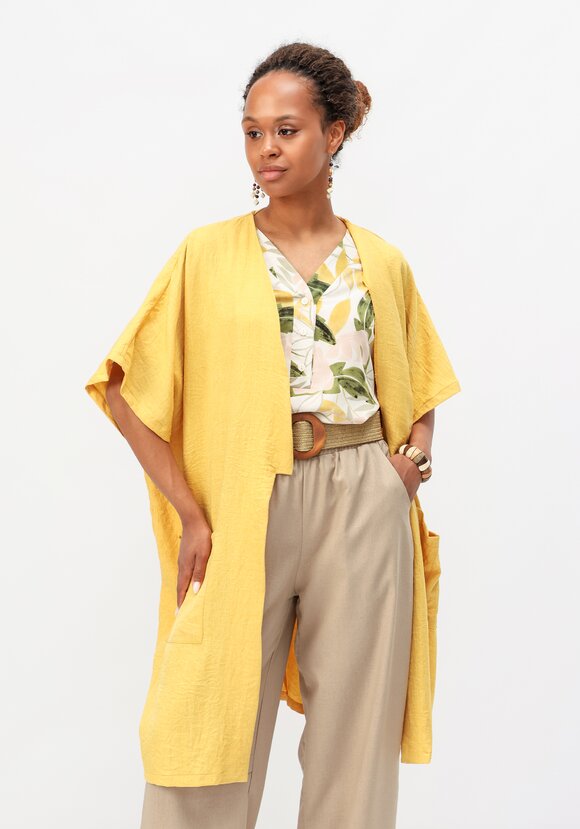 Кардиган-накидка оверсайз