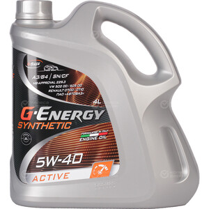G-Energy Synthetic Active 5W-40, 4 л