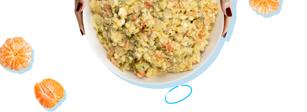 Russian salad aka Olivier salad